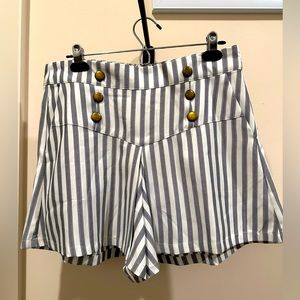 Sailor Striped Shorts NWOT 10/12
